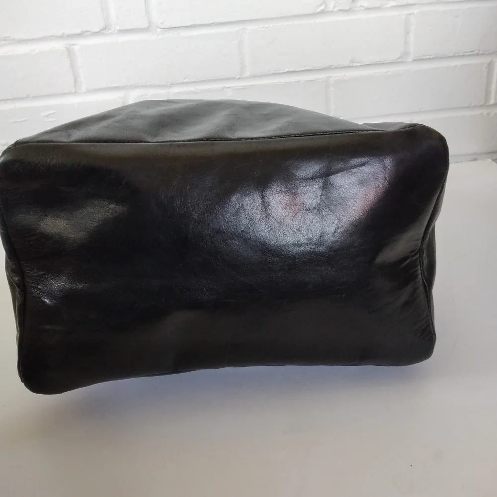 Badgley Mischka Tote black leather - Picture 7 of 7